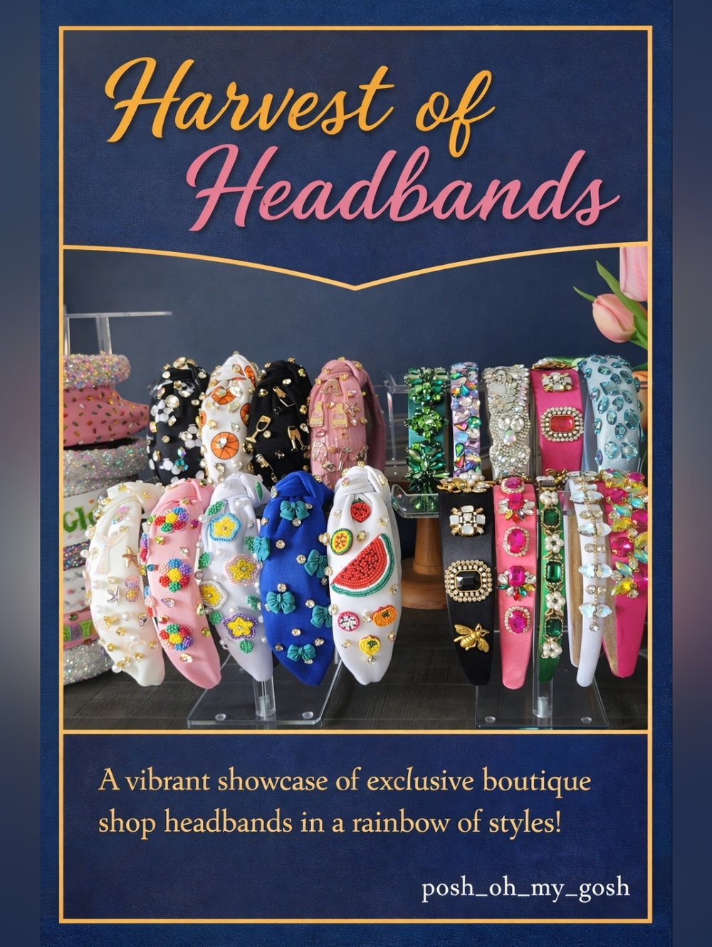 Unlisted Seasonal Headband Inventory - LIVE SHOW @posh_oh_my_gosh - Picture 2 of 4